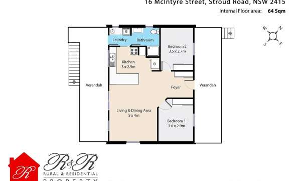 16 McIntyre Street, STROUD ROAD, NSW 2415 AUS