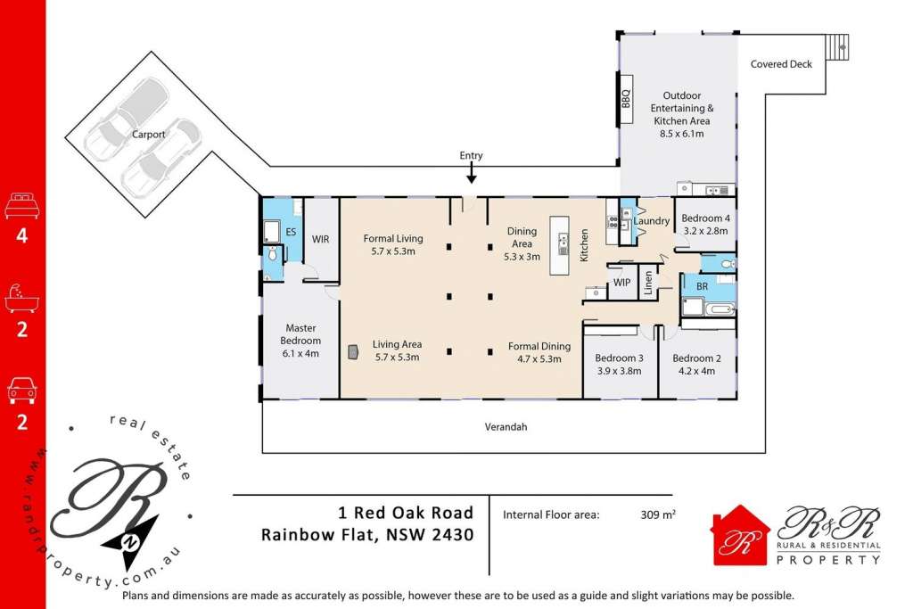 1-3 Red Oak Road, Rainbow Flat, NSW 2430 AUS